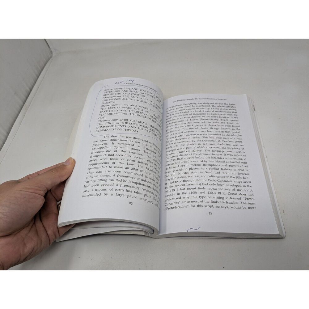 Joseph The Israelite Destiny Of America 2nd Edition 2001 Book Yair Davidi - Picture 11 of 15